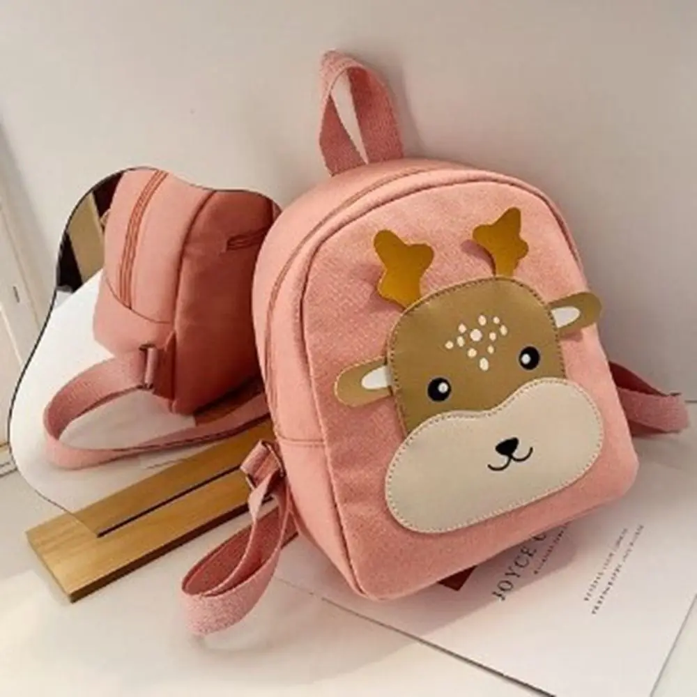 Funny Wear-resistant Bear Backpacks Cute Breathable Deer Schoolbag Cartoon 3D Children School Bags Travel