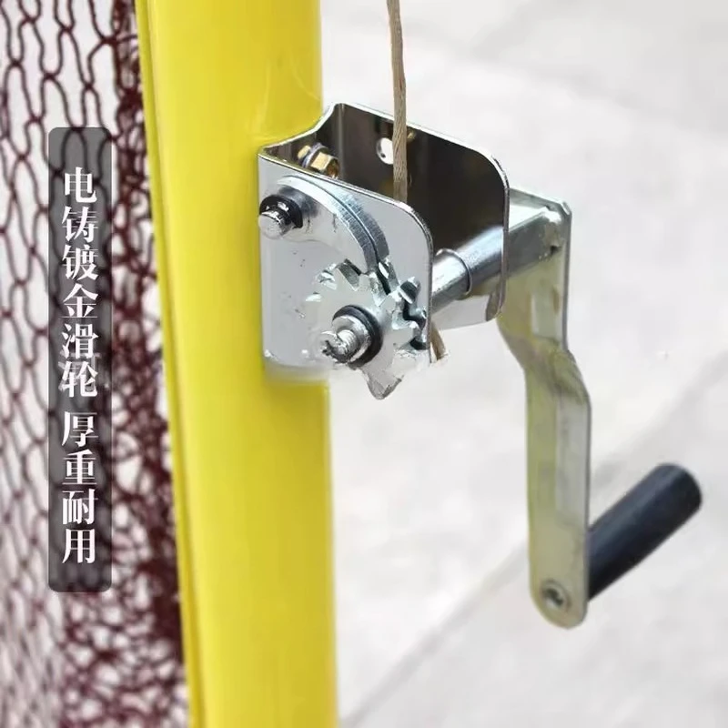 Badminton net frame portable standard mobile home game outdoor badminton frame air volleyball net column