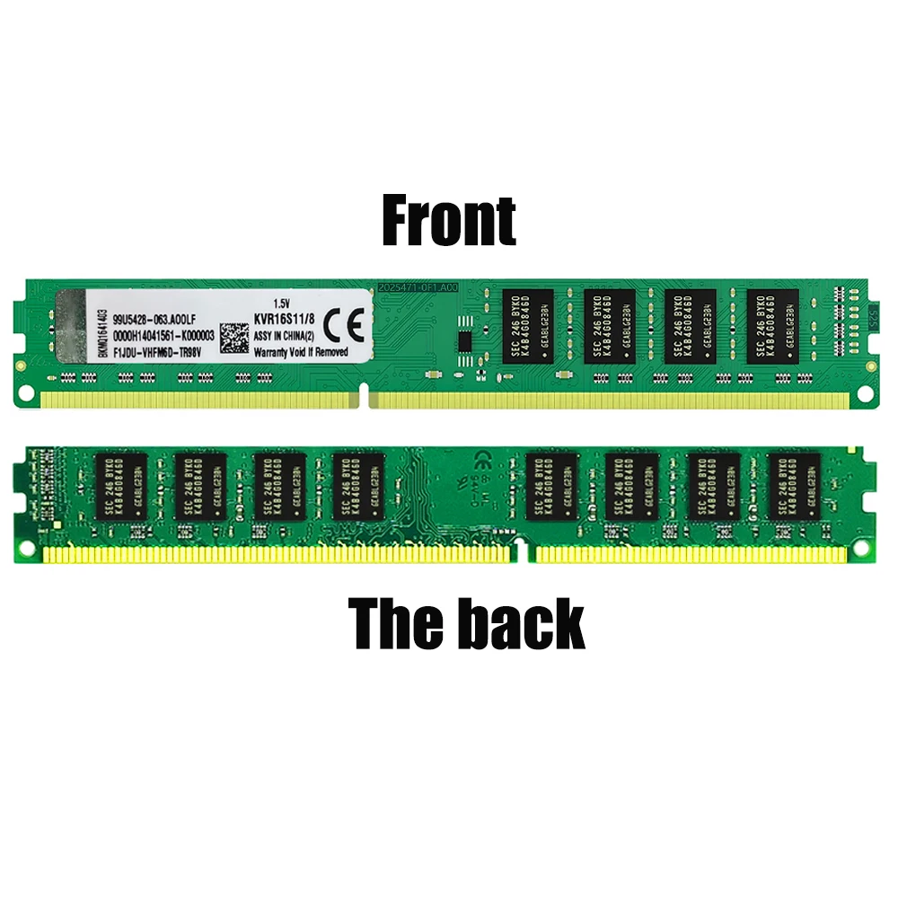 10 pieces Desktop Memoria Ram DDR3 8GB 4GB 2GB 1600MHz 1333MHz 1066mhz 1.5V 240Pin ram PC3 Udimm Memory