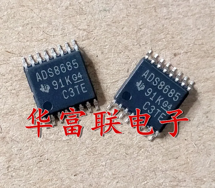 

Free shipping 16ADCADS8685IPWR.ADS8685 TSSOP-16 5pcs