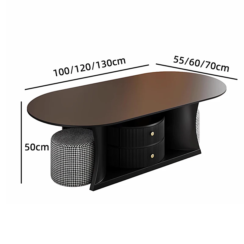 Luxury Aesthetic Coffee Nordic Service Tables Nordic Unique Coffee Tables Modern Trendy Tavolo Soggiorno Living Room Furniture