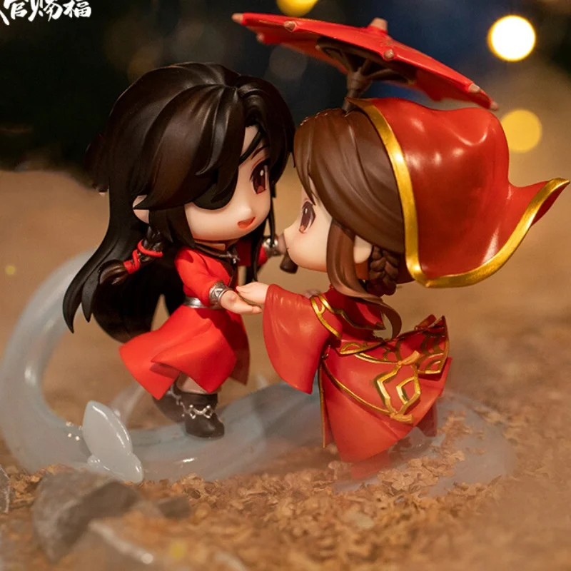 

Heavenly Official Blessing Xie Lianhua And Jun Yue Meeting Q Version Handmade Authentic Decoration Doll Model Youth Gift