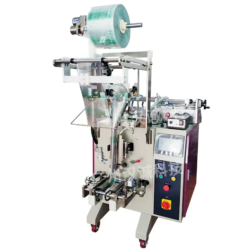 Small bag filling honey soft ointment packaging machine Paste filling rounded corner machine Nipple bag liquid packaging machine