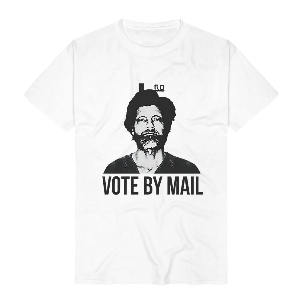 Unisex Streetwear Unabomber Ted Kaczynski T-shirt Retro Graphic Print Tshirt Summer Short Sleeve Cotton Fashion Tees Casual Top