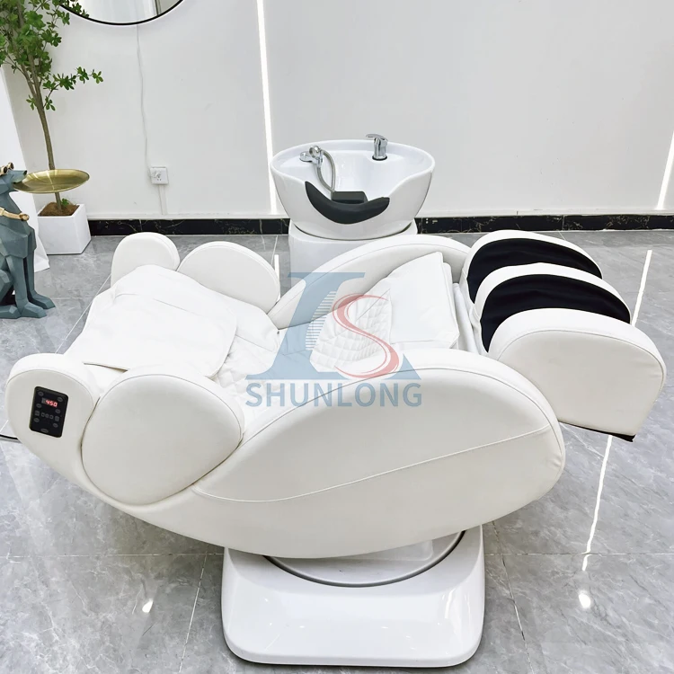 Rotating Massage Shampooing Chair Suitable For Barber Stores, Homes, Beauty Salon, Elderly And Pregnant Women Shampoo