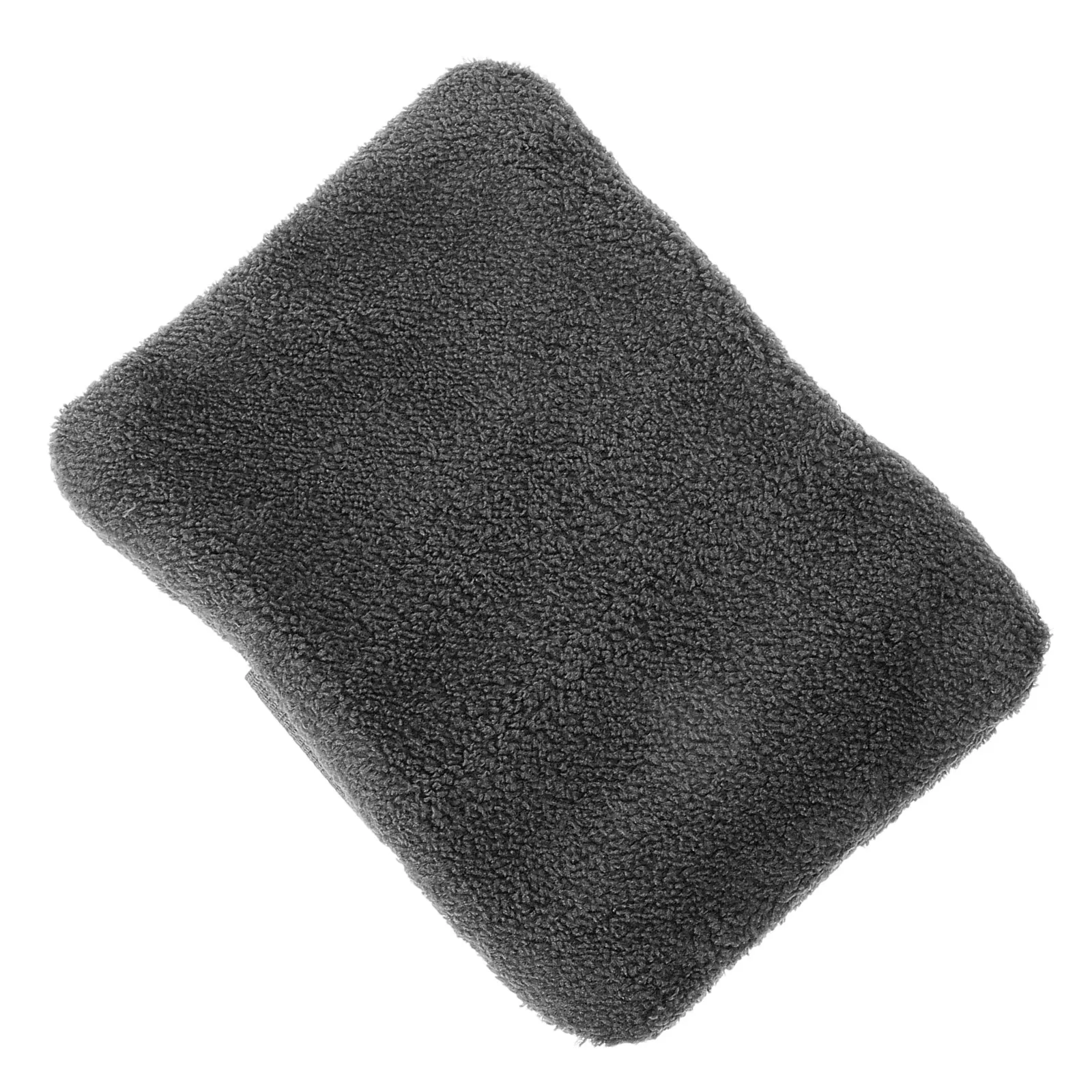 Sand Remover Glove Large Grey Soft Flexible Beach Mitt for Skin Exfoliation Body Scrub Travel Essential