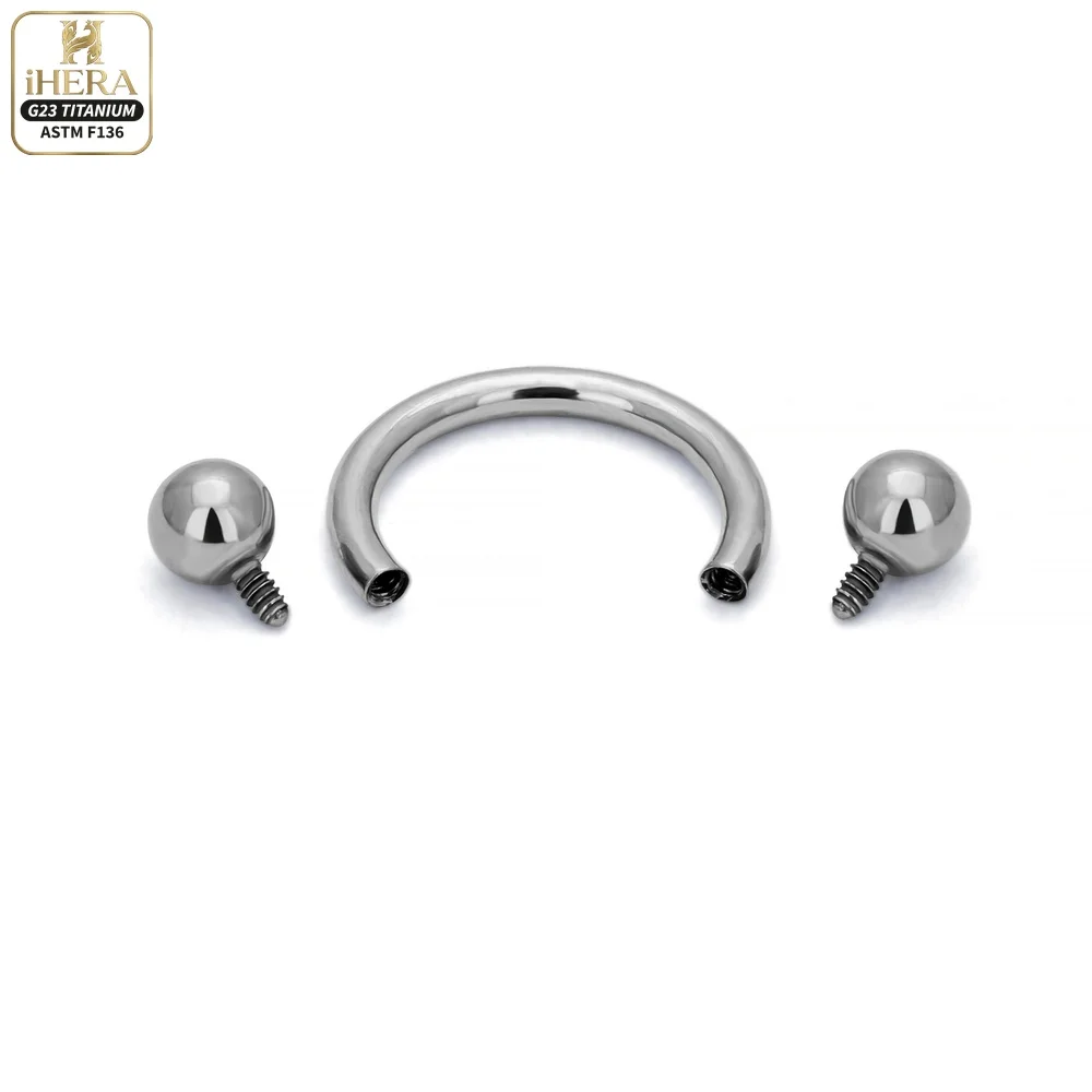 1/5PC G23 Titanium Nose Rings Piercings Lip Eyebrow Ear Septum Helix Cartilage Septum Body Jewelry Piercing Labret Nariz C Rod