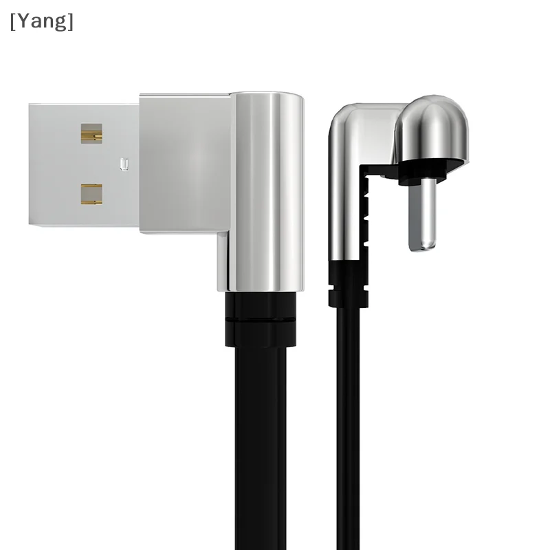 Double Elbow Data Cable Game Fast Charge Line Single Head General Android Pingguo Mobile Phone Interface Type-c Charging Line