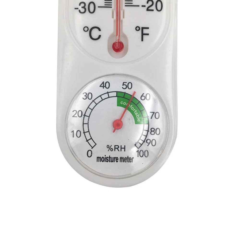 1PCS Indoor Thermometer Hygrometer Wall-mounted Garden Temperature Meter Humidity Meter Hygrometer Breeding Digital Thermometer