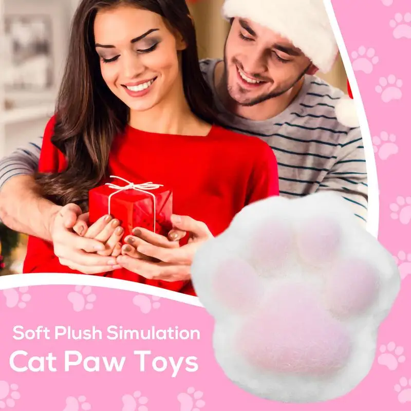 Squeeze Toys Lightweight Squeeze Fidget Toys Soft Sensory Cat Paws Cute Things Realistic Fidget Toys For All Ages Enhances Daily