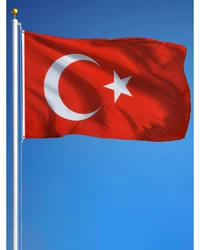 60x90cm 90x150cm Tur Tr Turkey For Decoration 2x3ft/3x5ft The National Flag
