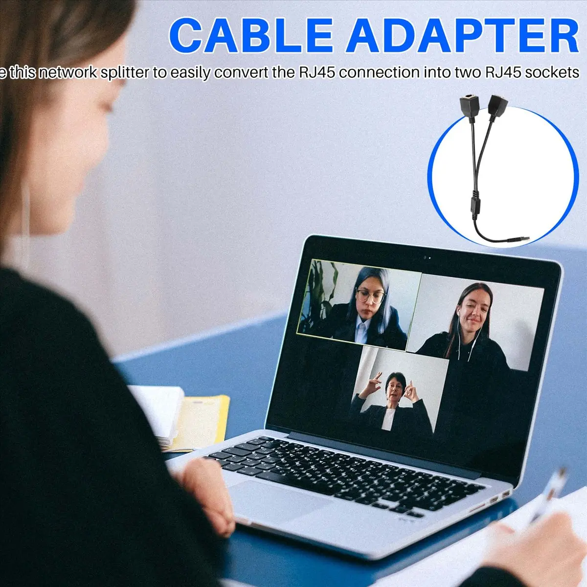 Abme RJ45 1 Male To…