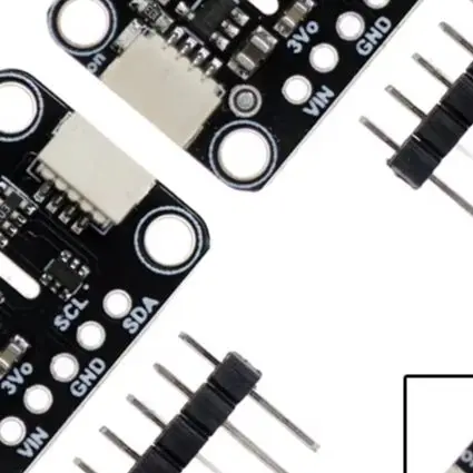 I2C Climate Sensor SHT41 Sensor 25.4*17.8*6mm Temperature And Humidity Module Temperature Sensor High Precision Measurement