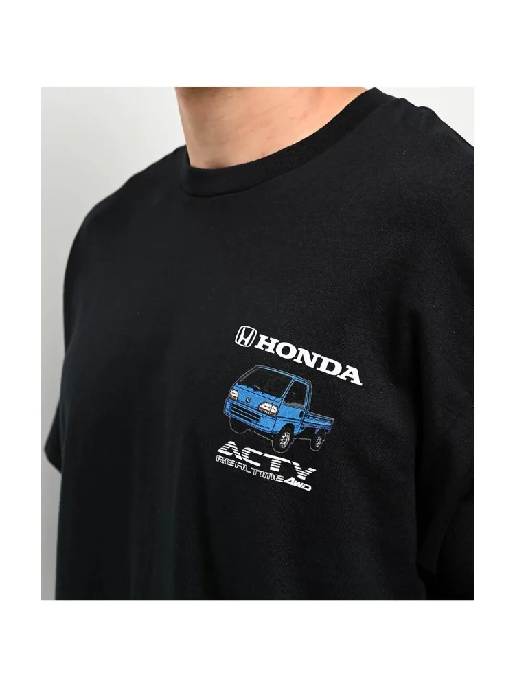 AliExpress Honda Men's and Women's T-shirt Honda Camping ACTY Summer Motorcycle Tee Racing Short-sleeved Spring Cycling Off-road Top