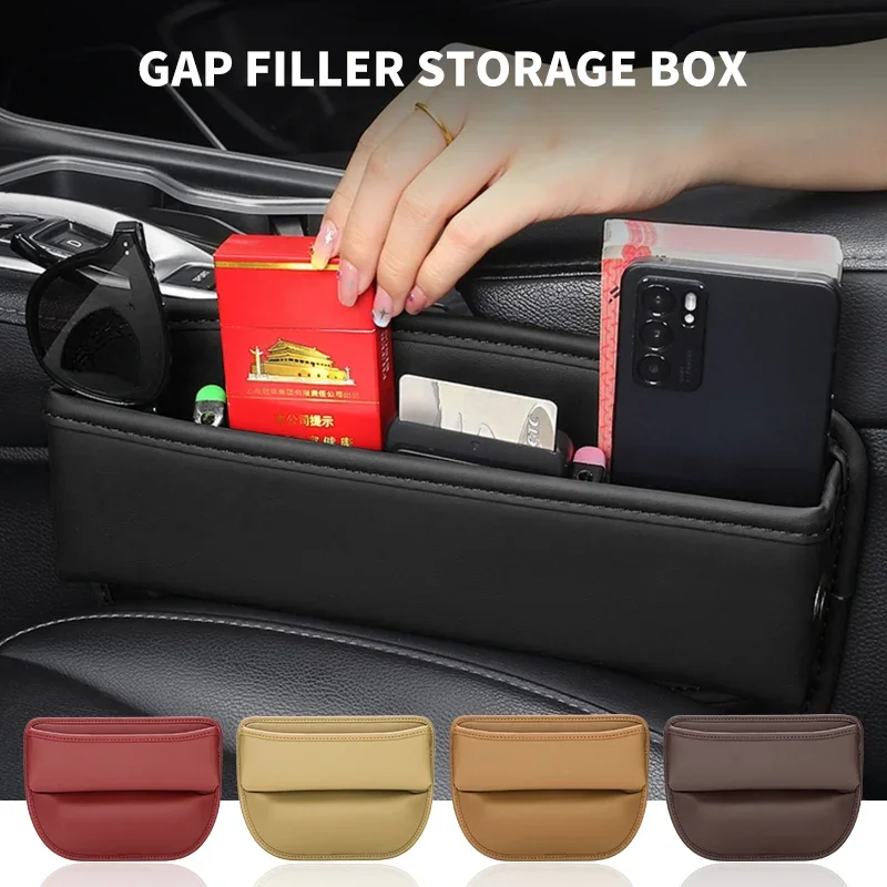 Car Seat Gap Organizer Multifunction Storage Box Cup Holder For Peugeot 408 4008 308 3008 Rifter 5008 508 2008 208 301 RCZ 407