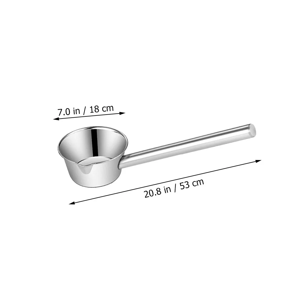 Kitchen Gadget Stainless Steel Scoop Water Spoon Soup Ladle Household Water Ladle Water Ladles For Dining Hall Water Ladle