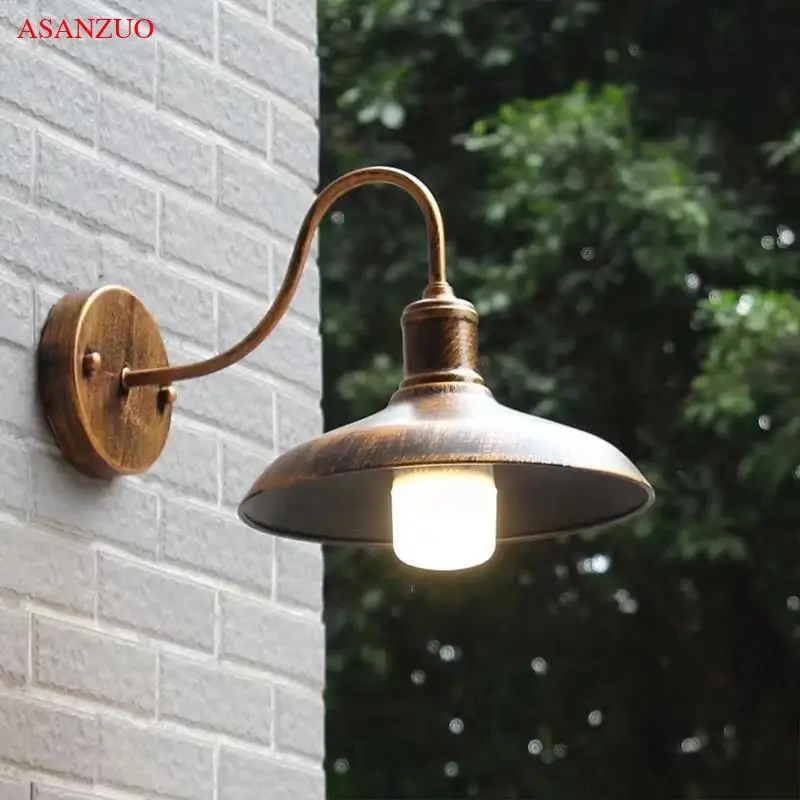 Imagem -03 - Lâmpadas de Parede Impermeáveis ao ar Livre Retrô Industrial Wall Light Varanda Garden Villa Pátio Terraço ao ar Livre Corcorredor Wall Scon Pcs por Lote