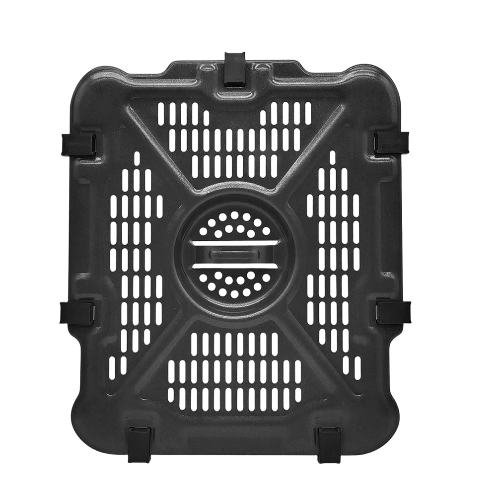 Grill Pan for Air Fryer SL201 SL400 SL401 SL451 Replacement Crisper Plate Stainless Steel 8.7'' x 7.2'' x 1.8'' Black view 4