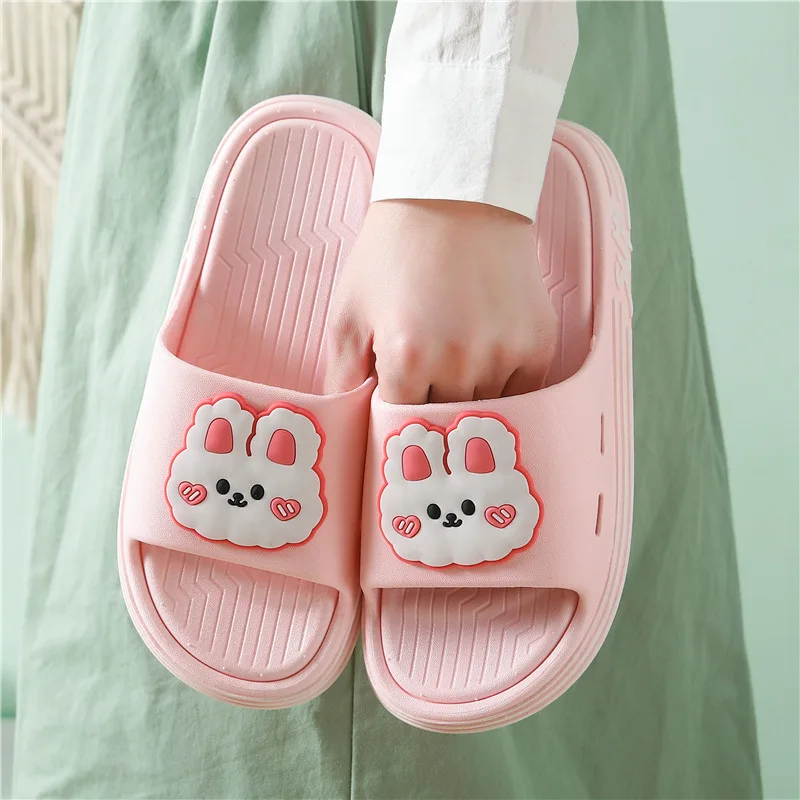 

Platform Cloud cartoon rabbit Summer Beach Sandal Flip Flops slides women shoes for women Home House Slippers Non Slip soft 2024