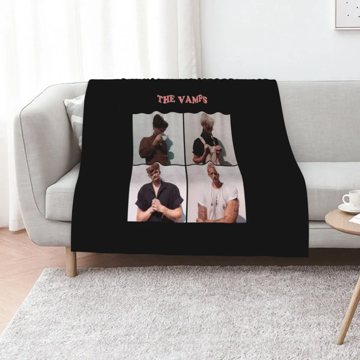 The Vamps - Cherry Blossom era Throw Blanket funny gift Loose Multi-Purpose Tourist Camping Kid'S Blankets