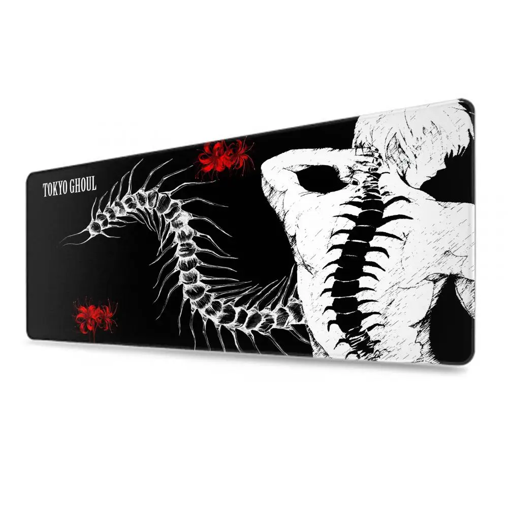 Czarno-biała mata na biurko Anime Tokyo Ghoul Podkładka pod mysz Kaneki Ken dla graczy Antypoślizgowa podkładka pod mysz HD Mata na biurko Playpad HYBXAXC — zdjęcie produktu 7