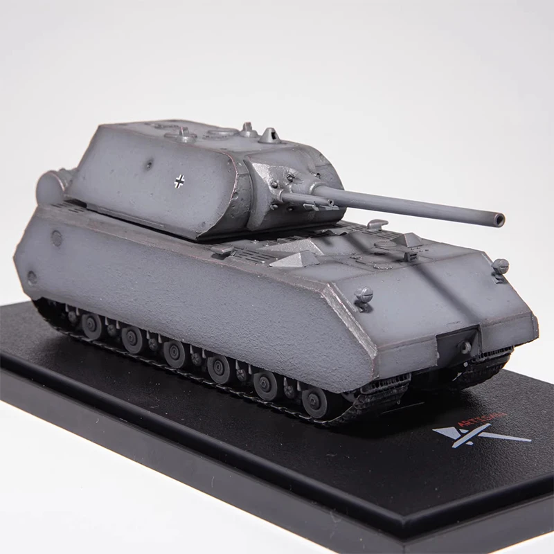 ARTISAN 1/72 Scale German Panzer VIII Maus Heavy Tank Simulation Plastic Tank Model Dispaly Collectible Gift Souvenir Decoration