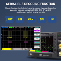 Hantek DSO2C35/DSO2D50 Lab Digital Oscillator 200/350/500MHZ, 2CH/2CH+1CH ,2GSa/s 80K USB Portable /DSO2C50/DSO2D20/DSO2D35
