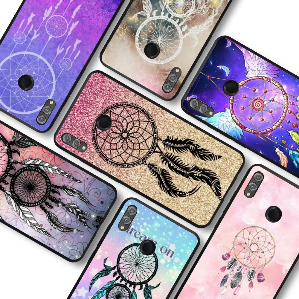 

Dream Catcher Watercolor Phone Case For Huawei Honor 10 Lite 9 20 7A 9X 30 50 60 70 Pro Plus Soft Silicone Cover