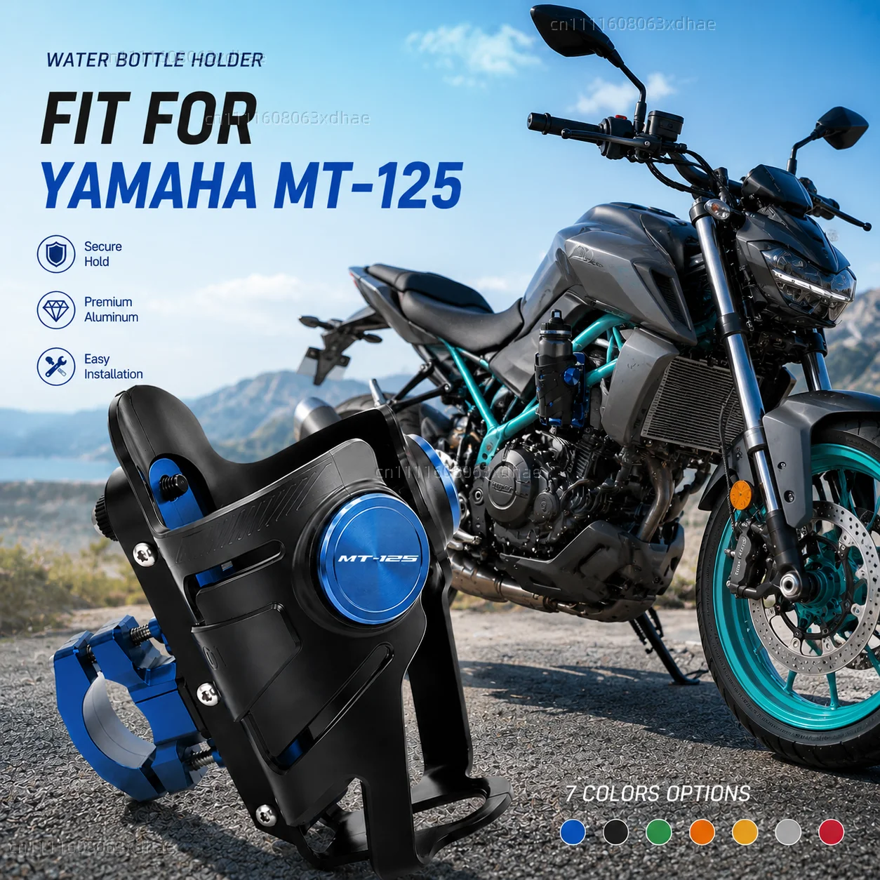 

Motorcycle Water Bottle Holder For Yamaha MT-125 MT125 MT 125 2015-2021 Coffee Beverage Tea Cup Support Modification Accessories