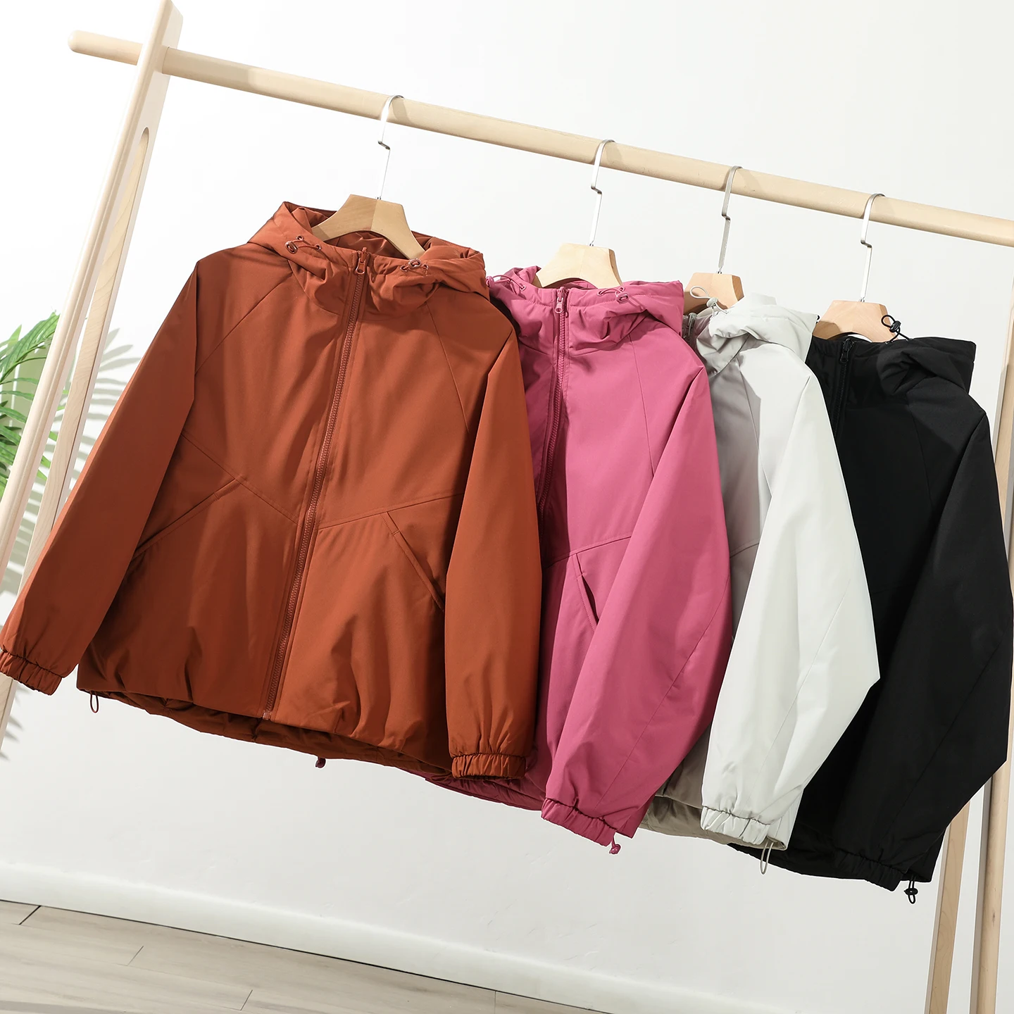 

Double-Sided Wear Design 90 Du down Hooded ort Puffer Jaet Outdoor Winter Warm Coat for Men And Women Casual Sle