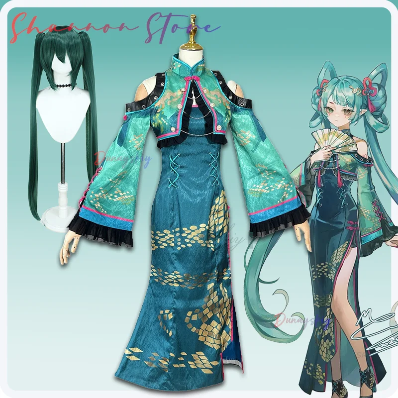 

Mi Chinese Style Snake Themed Cheongsam Cosplay コスプレ Ku New Year Clothes Halloween Party Carnival Uniform For Adult Women