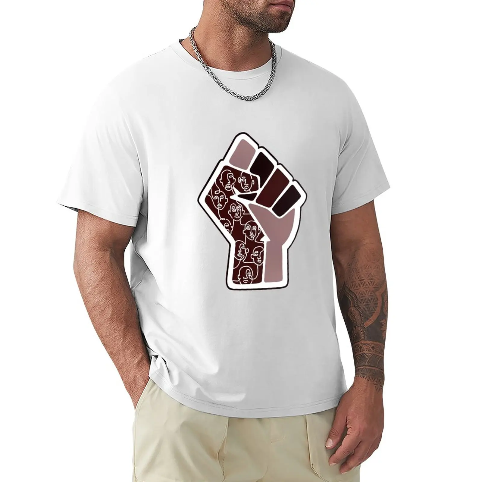 Black Lives Matter Movement T-Shirt custom t shirt summer tops mens vintage t shirts