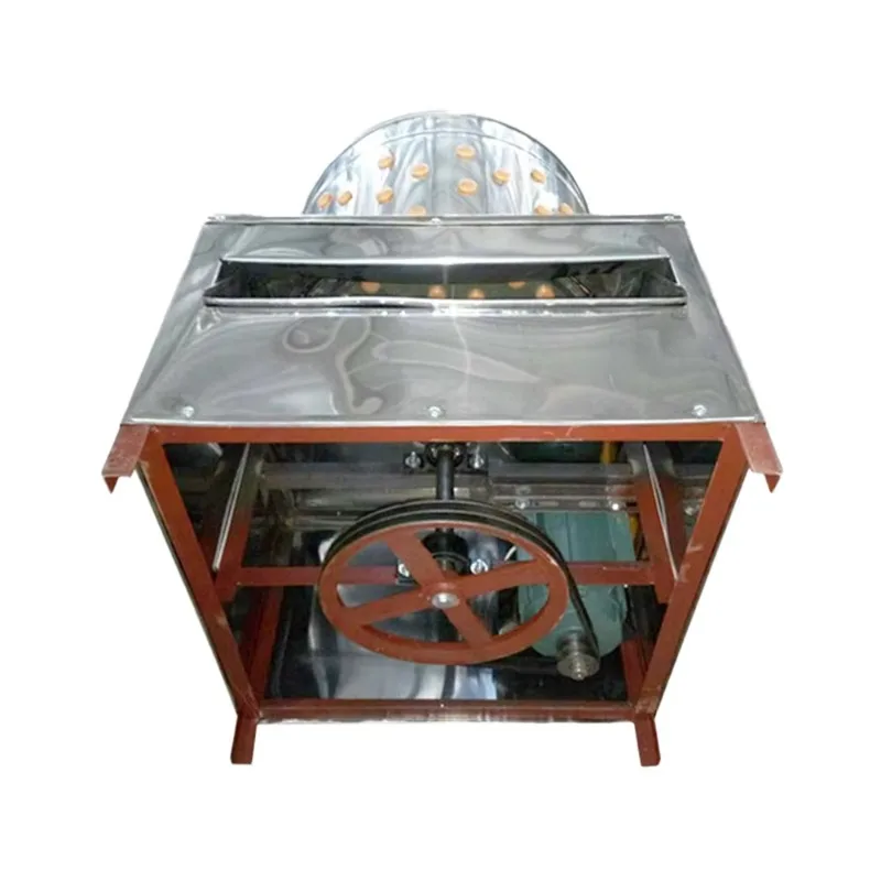 Electric Poultry Chicken Feather Cleaning Plucking Machine New Feather Remove Condition with Core Engine Component