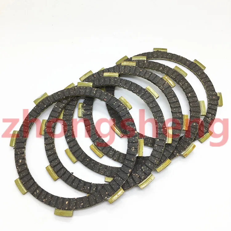 Motorcycle Clutch Friction Disk Plates Kit for YAMAHA Crypton R T110 110 T110C C8 LYM110-2 Curved Beam Motor Accessories