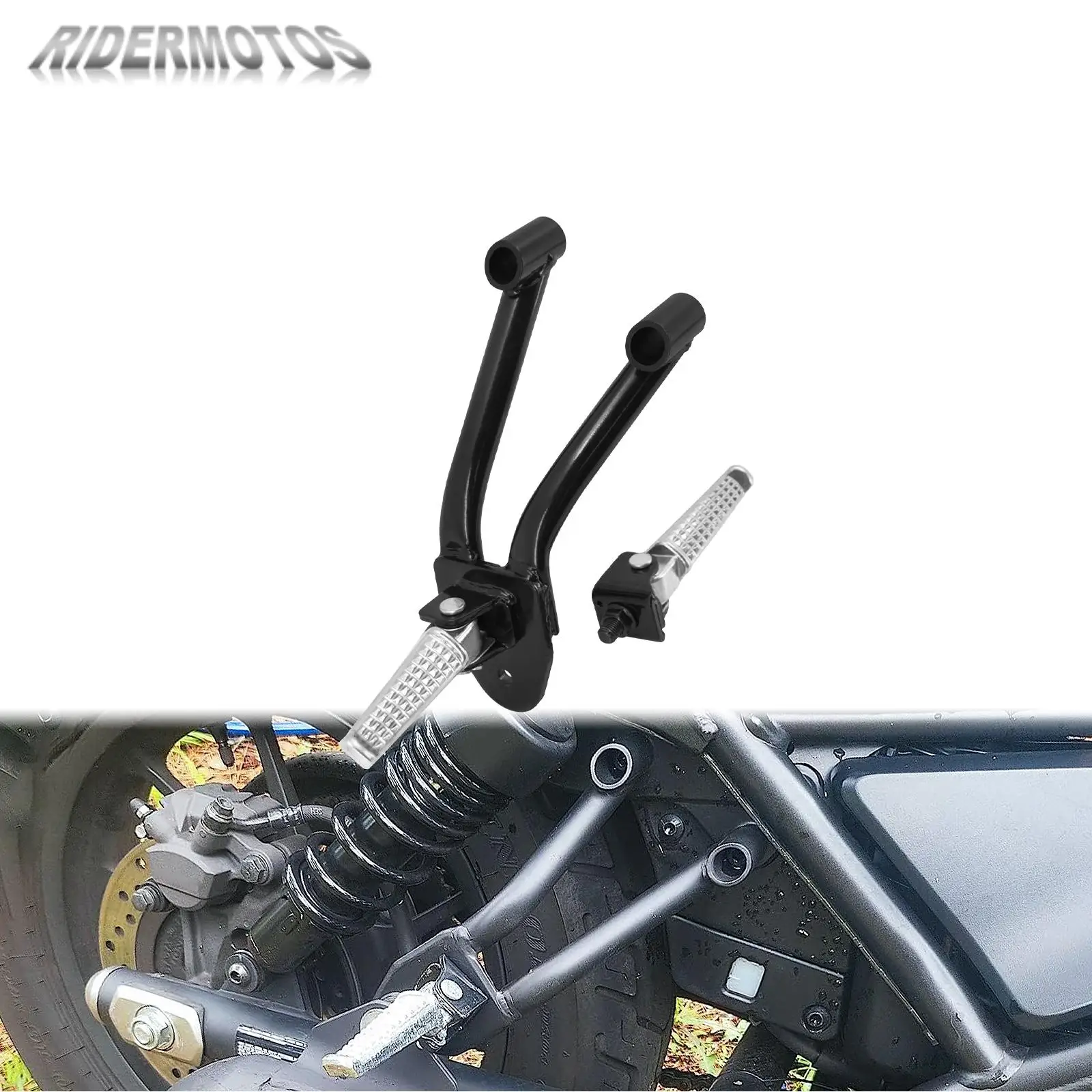 

CMX300 Motorcycle Footrest Foot Peg Rear Passenger Foot Pedals For Honda Rebel CMX300 CMX500 2017-2022 Adjustable Pegs CMX 500