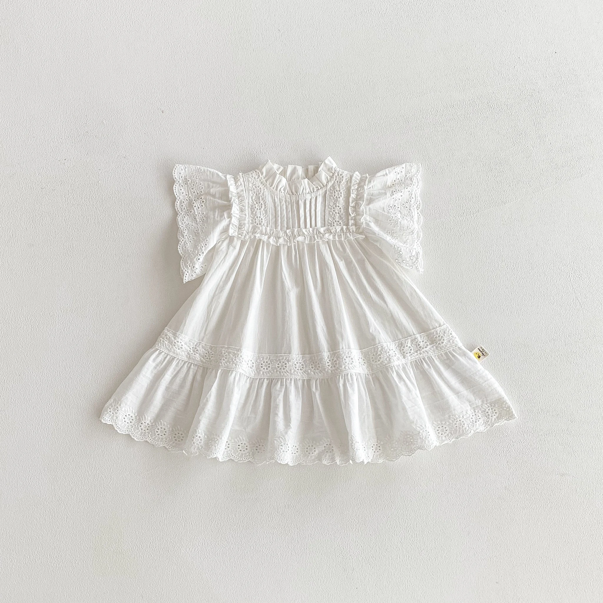 Summer Lace Patchwork Dress for Baby, Stylish Princess Dress