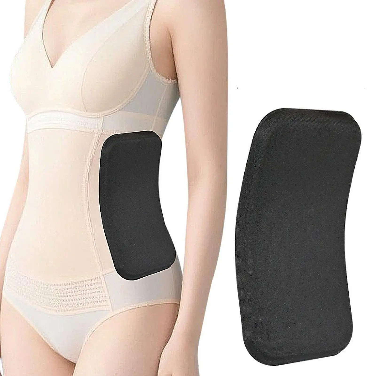 

Гибкая боковая подушка-протектор для живота, портативная, легкая, простая в использовании, для поддержки при восстановлении после травм