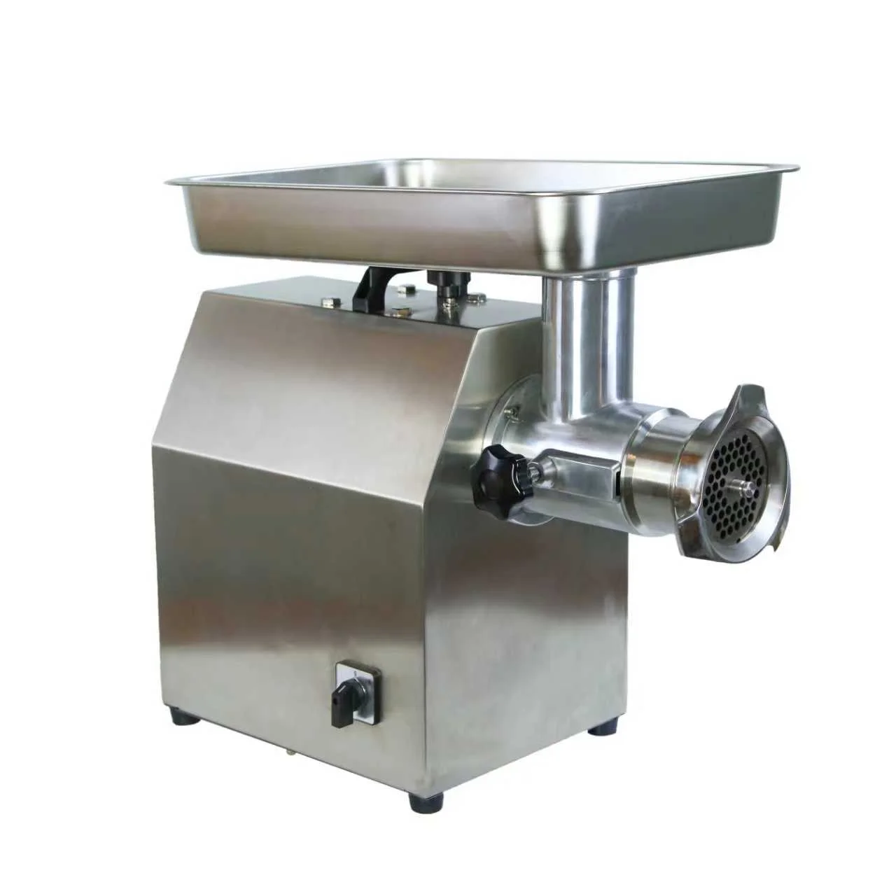 320KG/H Commercial Stainless Steel Electric Meat Grinder Heavy Duty Meat Mincer Machine For Restaurant Butcher Shop Canteen Use