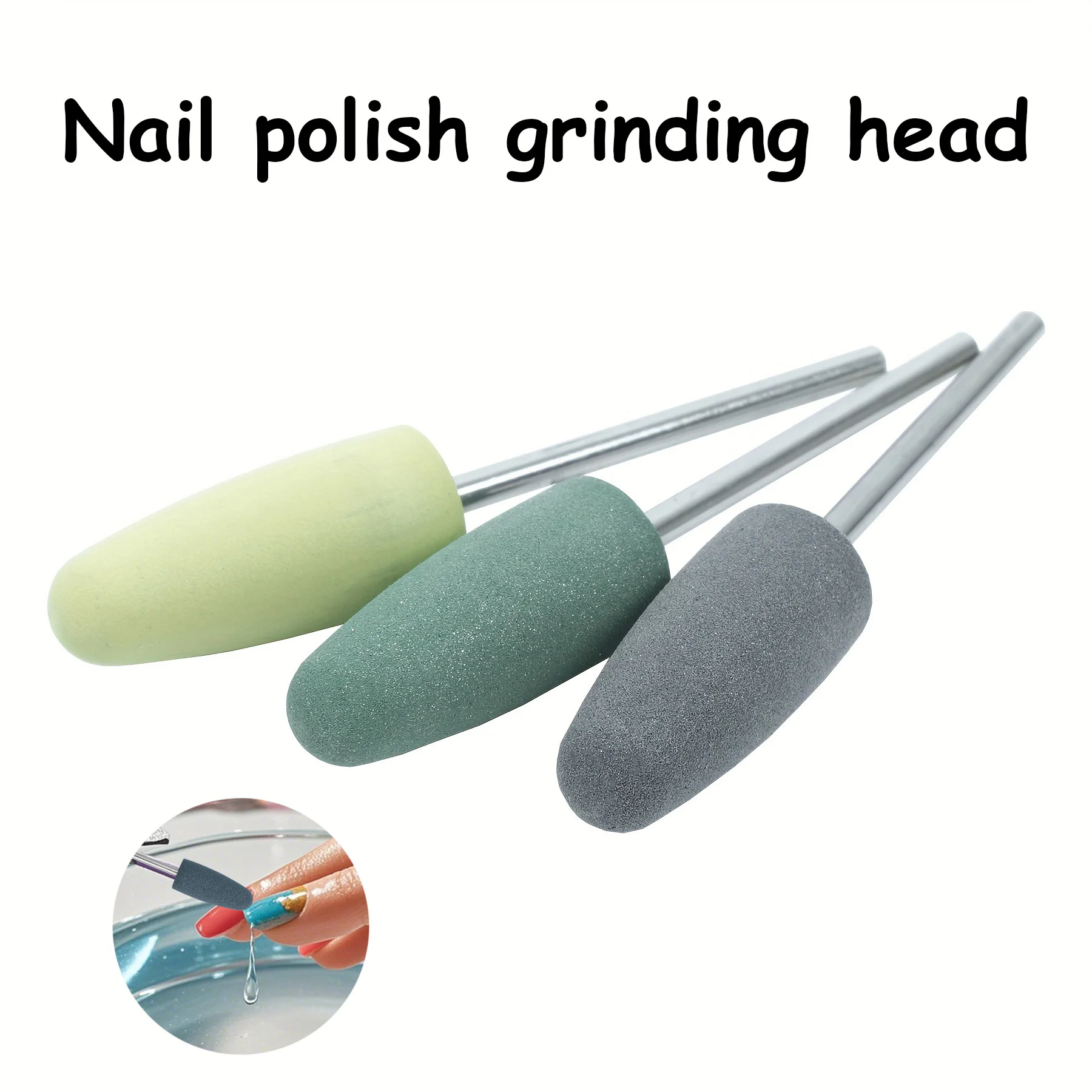 8 sztuk/zestaw zestaw wierteł do paznokci do Manicure frez akcesoria Pedicure Eletric Machine końcówka do paznokci szczotka zadziorów narzędzia