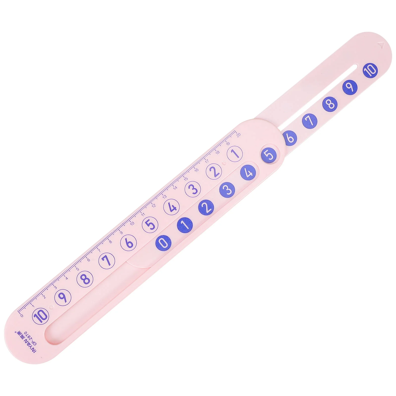 Math Scale Slide Ruler for Subtraction Several Feet Number Learning Tools Digital Plastic Addition Pupils