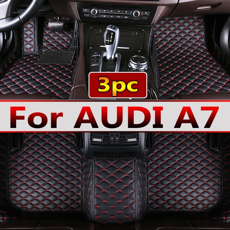 

Автомобильные коврики для AUDI A7 2012 2013 2014 2015 2016 2017 2018 на заказ автомобильные подушечки для ног автомобильный ковер чехол