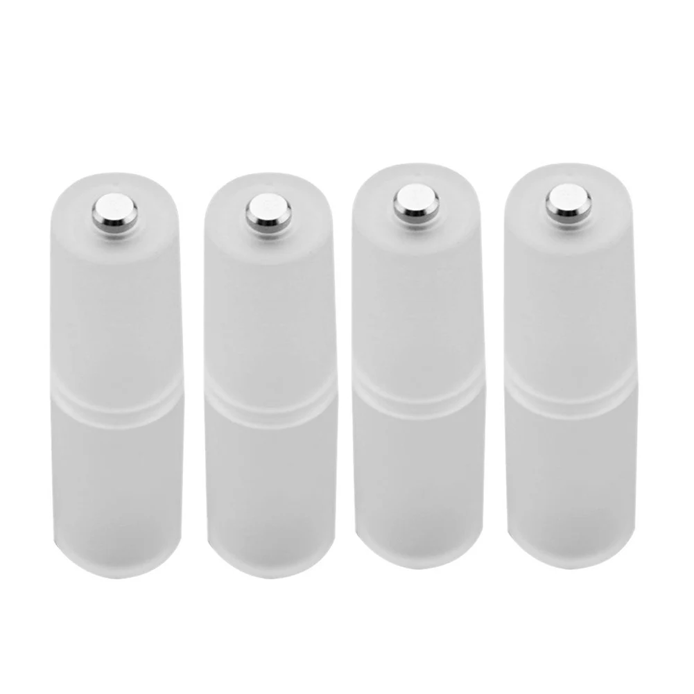 

4pcs AAA To AA Size Battery Converter Adapter Batteries Holder Durable Case Switcher