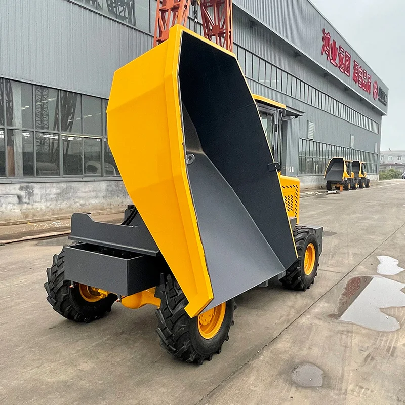 2025 حار بيع حالة جديدة 4 طن مزرعة شاحنة قلابة صغيرة قلابة قلابة قلابة صغيرة تحميل الذاتي