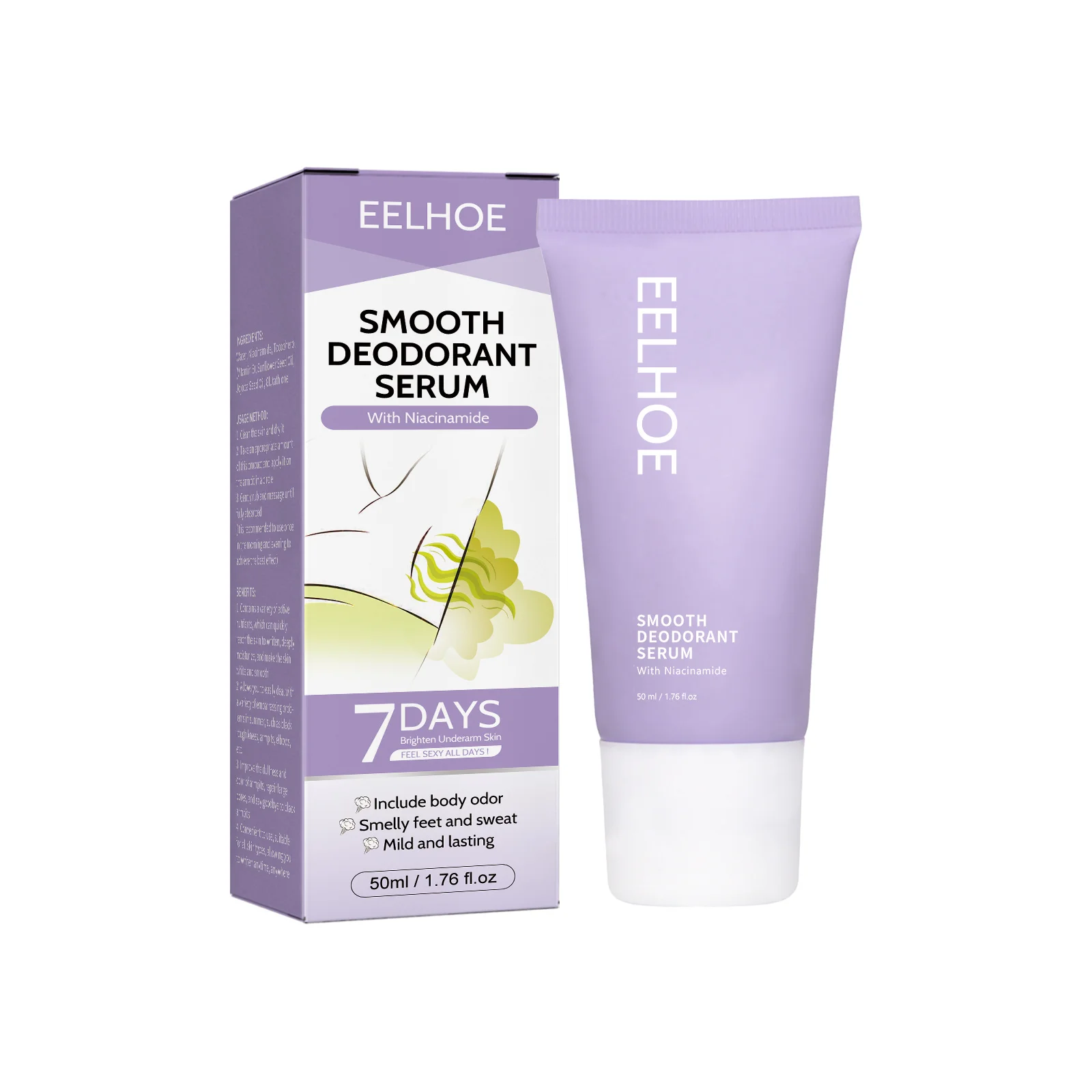 

Underarm Care Cream, Cleanses And Refines Underarm Odor, Moisturizes, Refreshes And Stops Sweating. It Is A Portable Care Cream