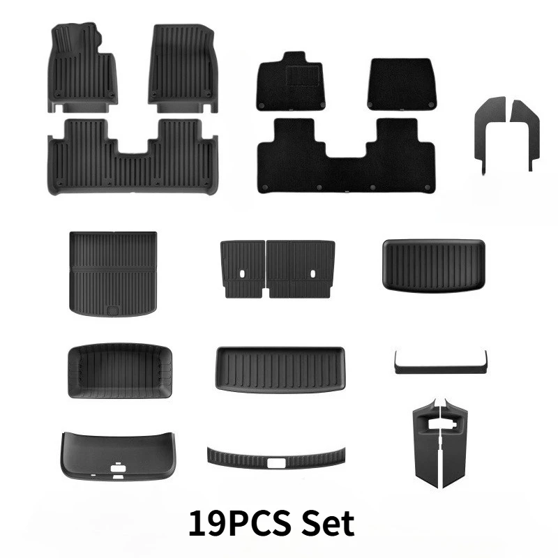 For 2025 2026 Li Xiang i6/Li i6 car floor mats, TPE mats, all-weather trunk liner accessories