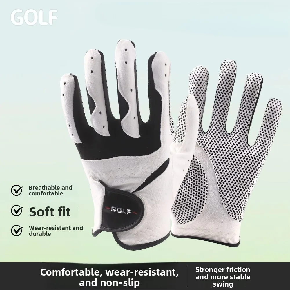 

Professional Golf Gloves for Men Women Summer Thin Breathable Anti Slip Wear Resistant Sports Fitness Riding
