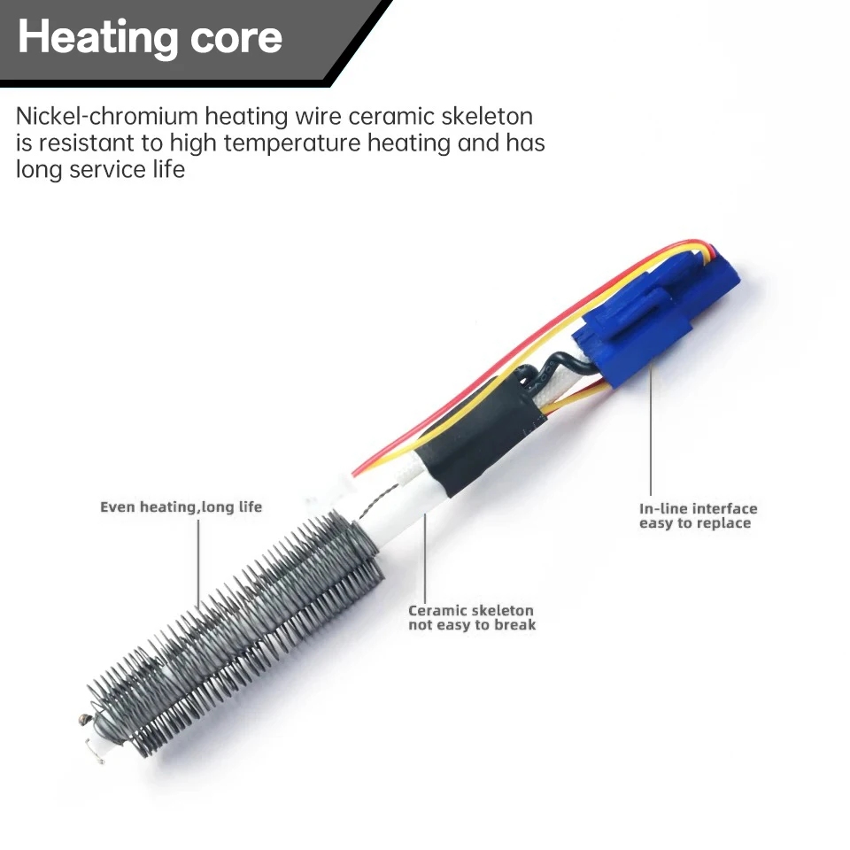Bakon BK853s Heating Element for Rework Soldering Station BK880 BK881 Hot Air Gun Handle Heating Core 110V 220V