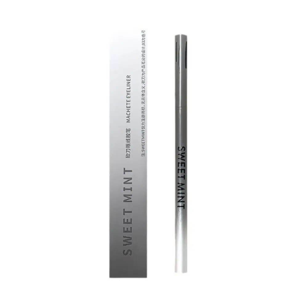 Matte Finish Rose Red Eyeliner Waterproof Formula Long-lasting Wine Red Eyeliner Easy To Color Silky Smooth - view 3