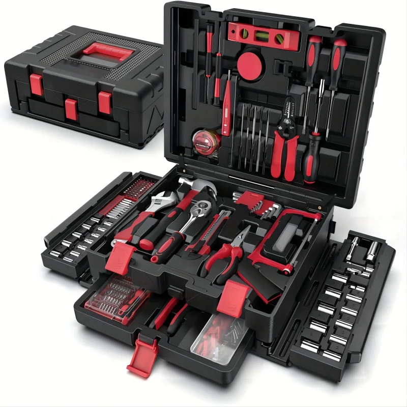 379 Piece Household and Automotive Repair Tool Set Alloy Material