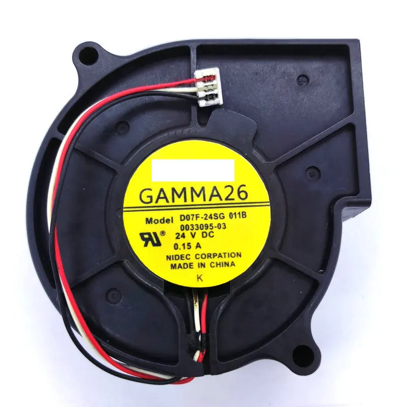 

Original GAMMA28 D07F-24SG DC24V 0.15A Alarm Signal Blower Cooling Fan